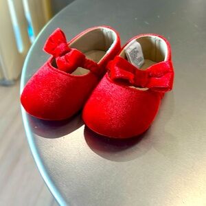 Janie and Jack holiday shoes size 3-6